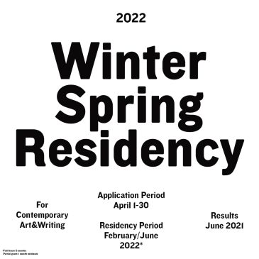 CALL RESULT – Winter-Spring 2022 Residency –  Visual Artists